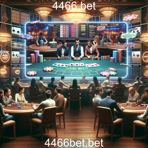 Descubra o Mundo do Poker Online no 4466 Bet